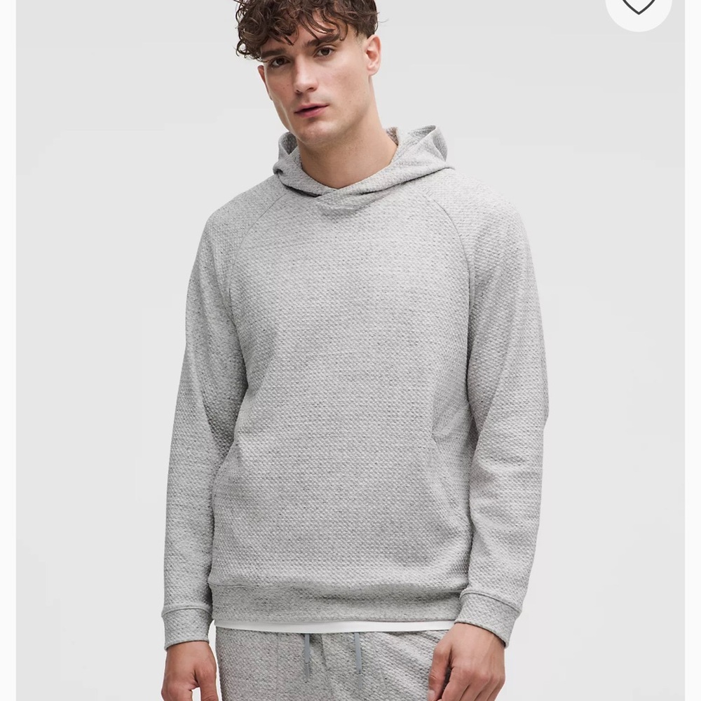 Lululemon Texture Double-Knit Cotton Hoodie
